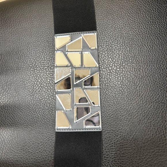 NUE By Shanti Black Dress with Unique Belt sophisticated upscale feminine nwt 8 - Picture 5 of 10